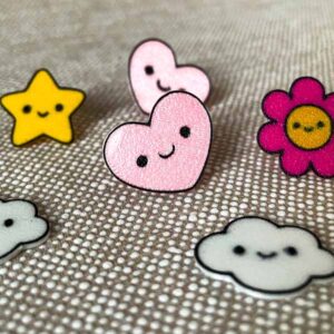 Broche Kawai Wolk