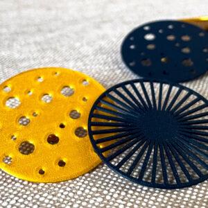 Broche Zon Donkerblauw